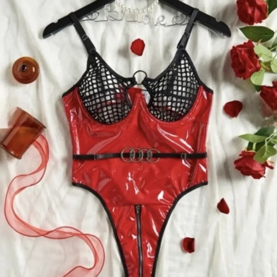 بادی لاتکس زنانه زیپدار