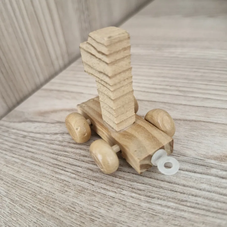 دکور چوبی عدد یک 1