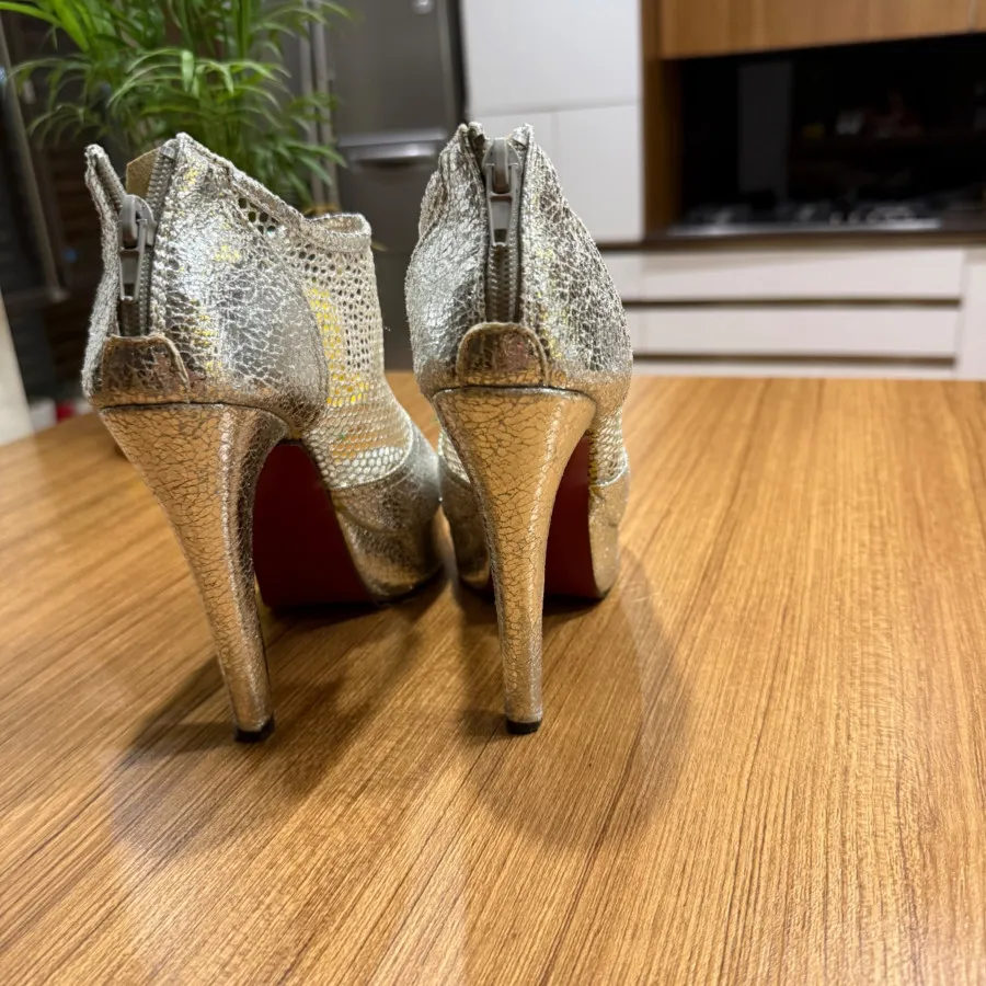 کفش مجلسی نقره ای