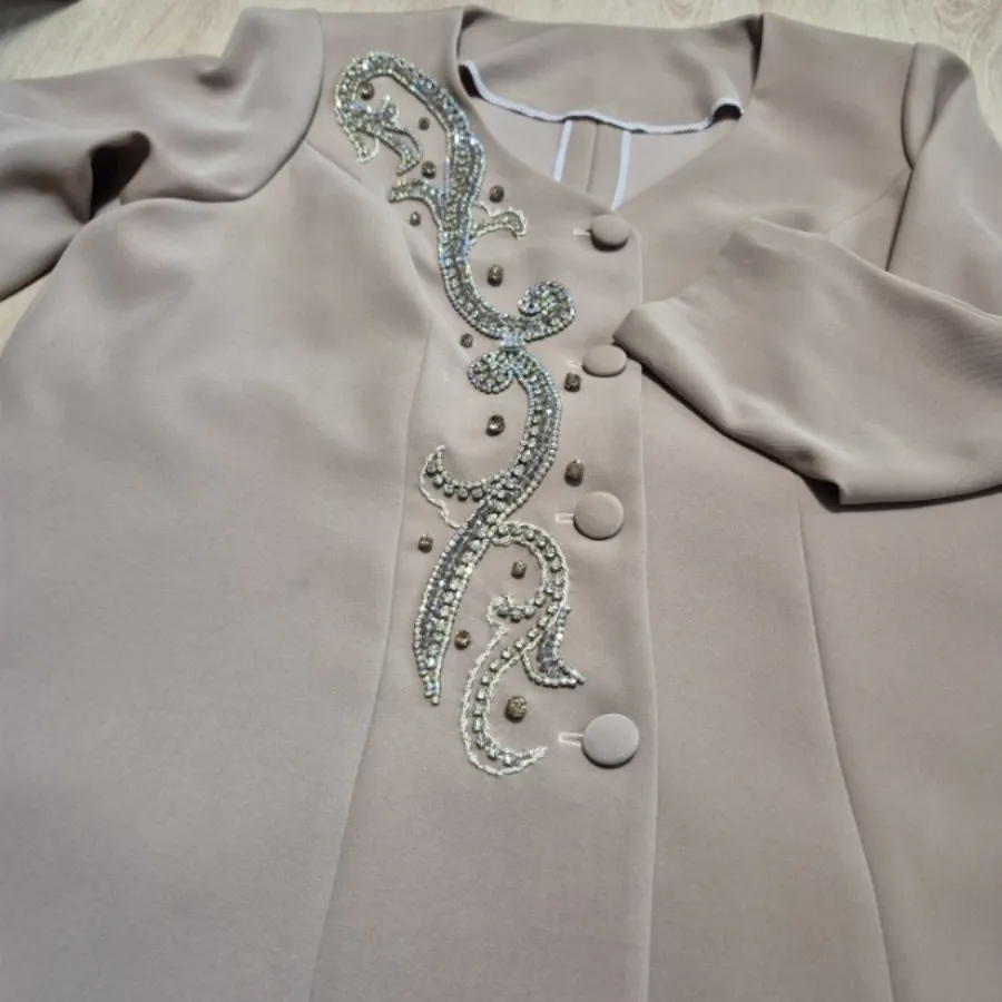 کت ودامن نسکافه ای کاردست