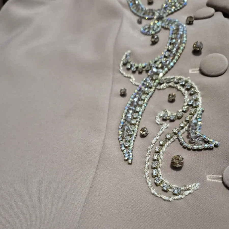 کت ودامن نسکافه ای کاردست