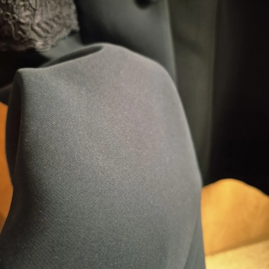 مانتو شلوار کرپ/دانتل