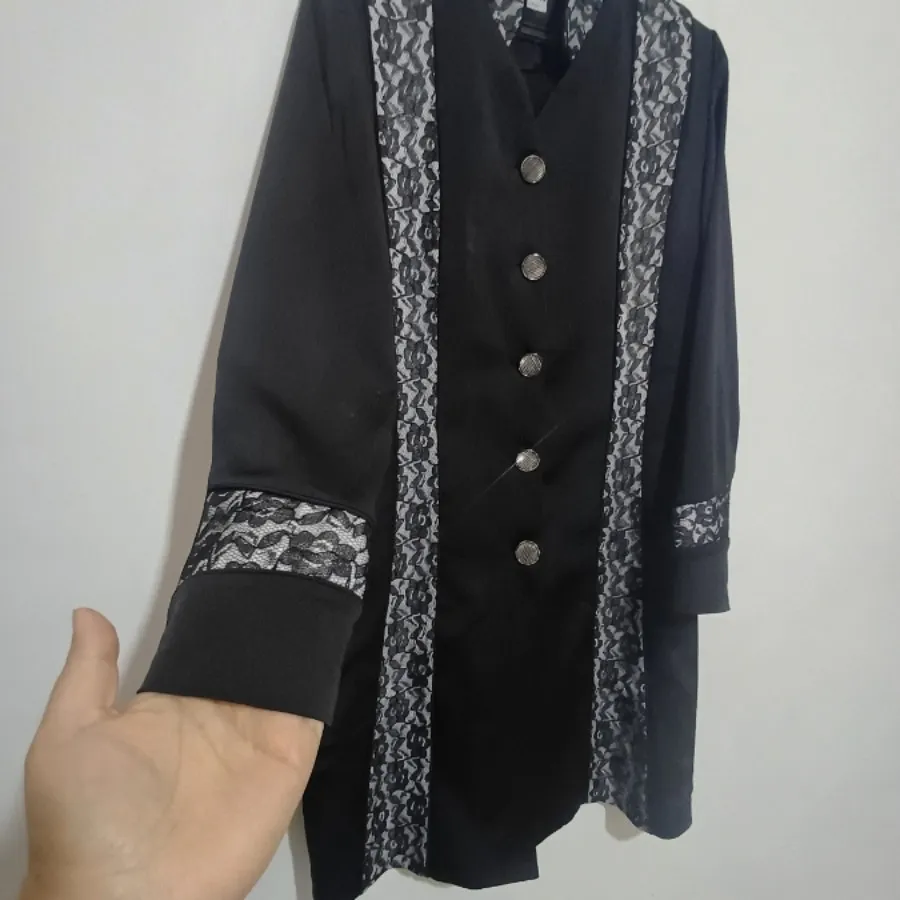 مانتو مشکی درحدنو