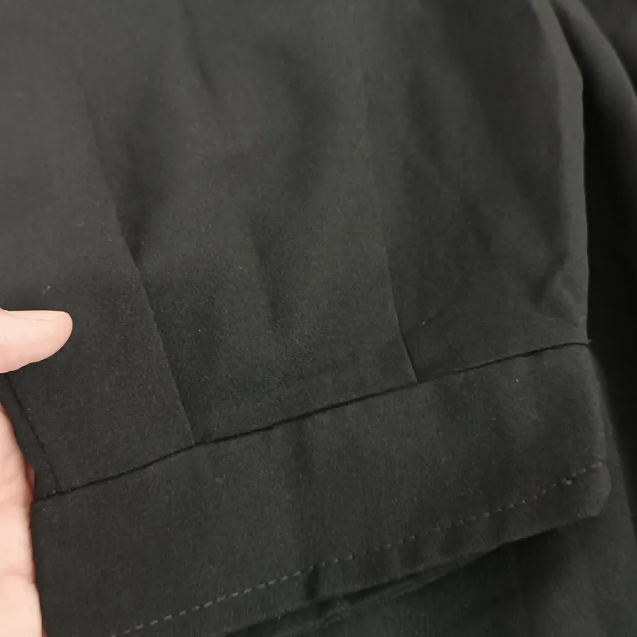 مانتو مشکی بلندو راحت فری