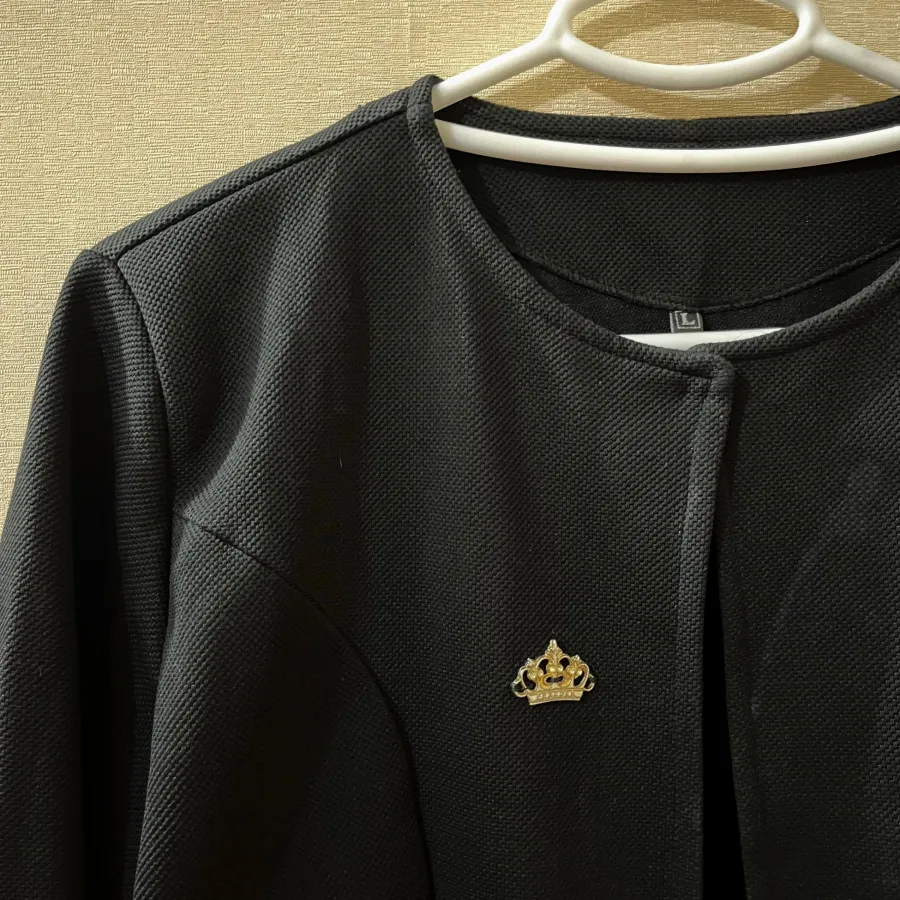 مانتو مشکی استین گیپور