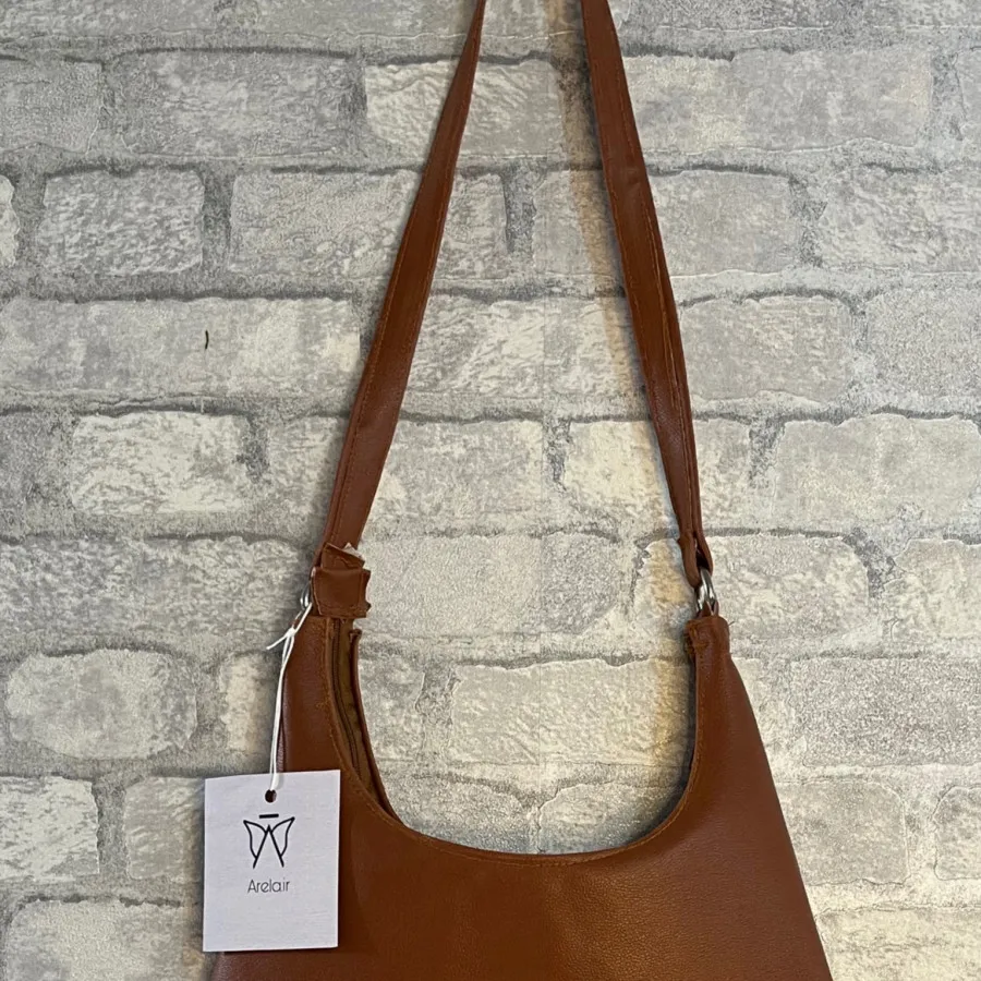 کیف کاراملی چرم