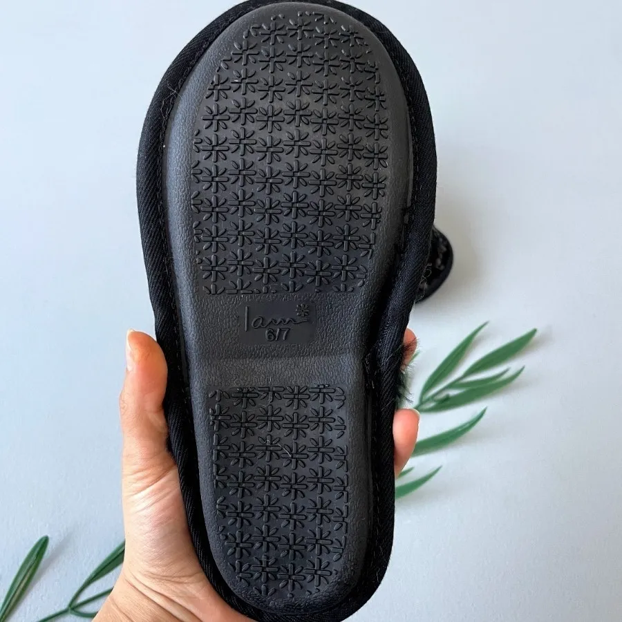 پاپوش خز زنانه برند I am