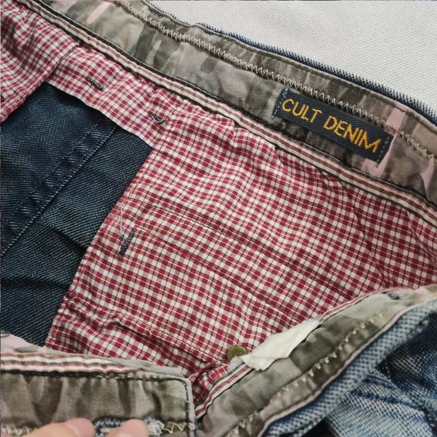 شلوار جین مردانه زاپدار