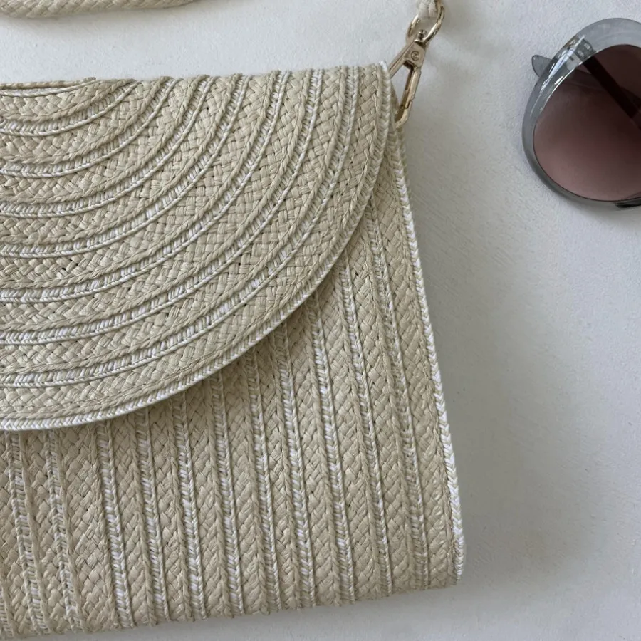 کیف دوشی حصیری Iam