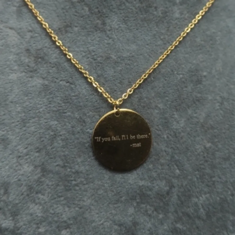 گردنبند استیل رنگ ثابت