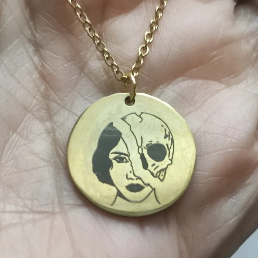 گردنبند استیل رنگ ثابت