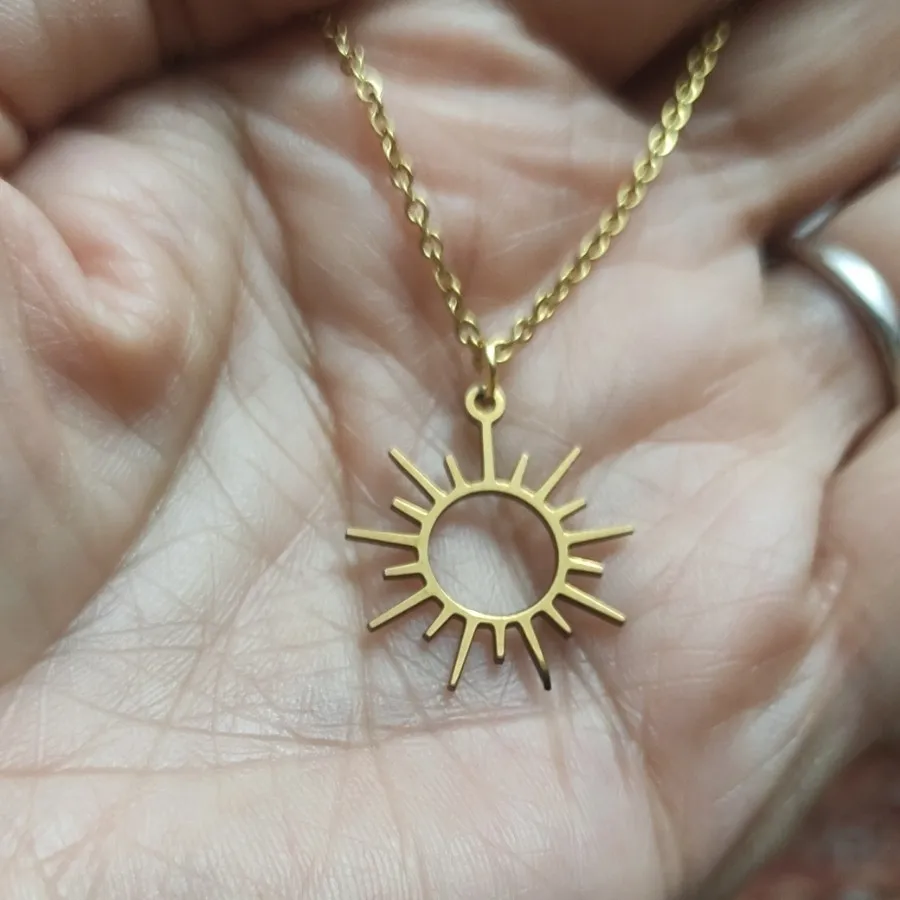 گردنبند استیل رنگ ثابت