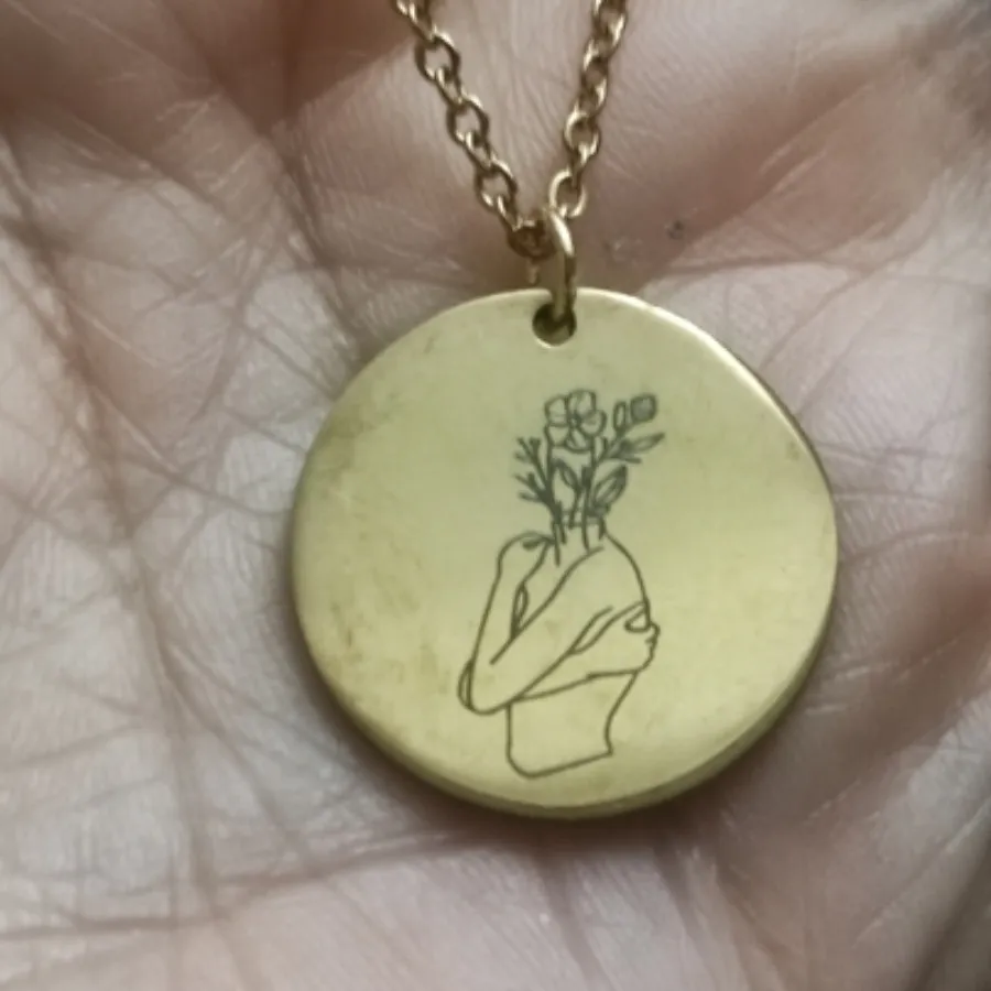 گردمبند استیل رنگ ثابت