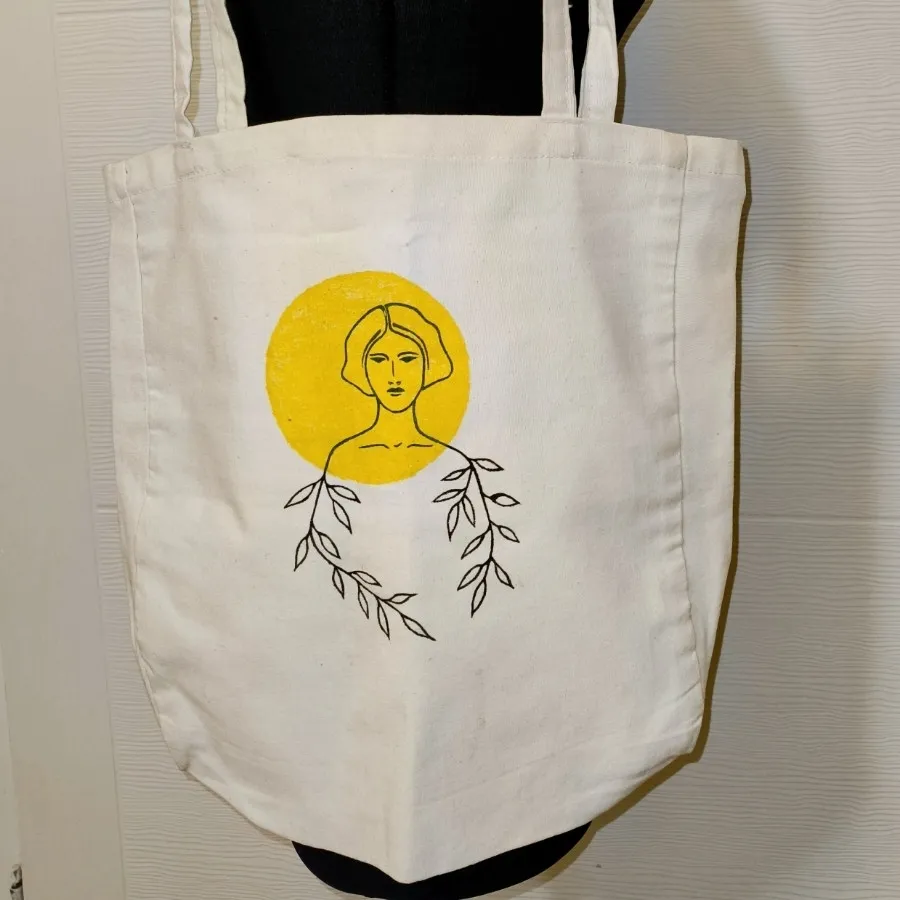 کیف دستی نقاشی شده