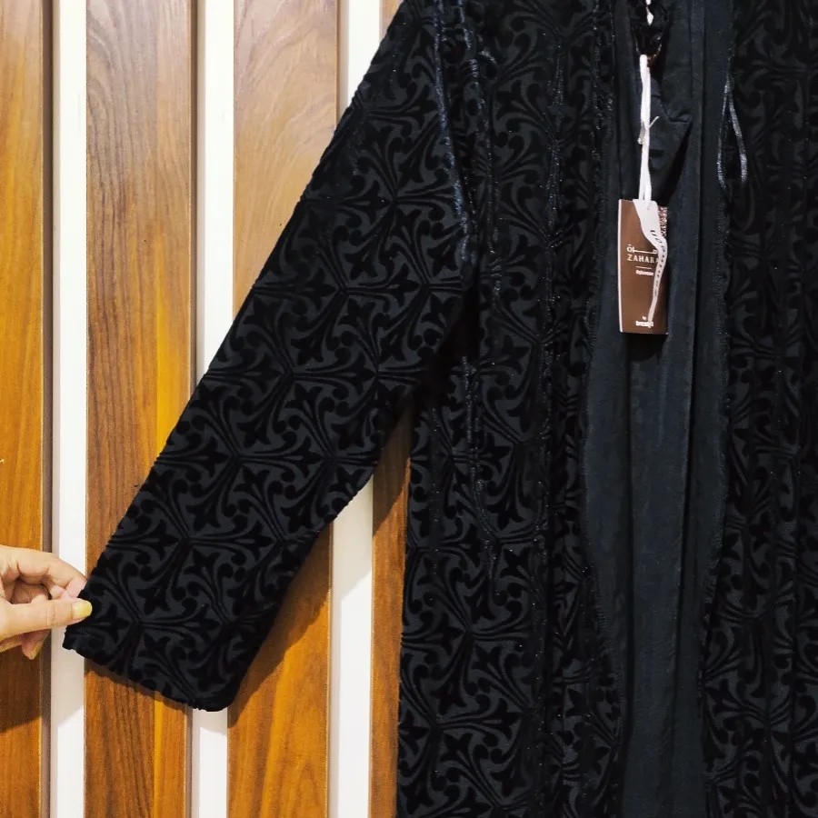 مانتو مخمل اتکت دار