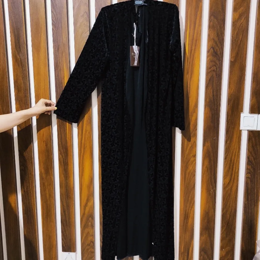 مانتو مخمل اتکت دار