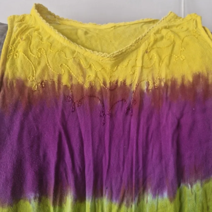 پیراهن نخی هندی