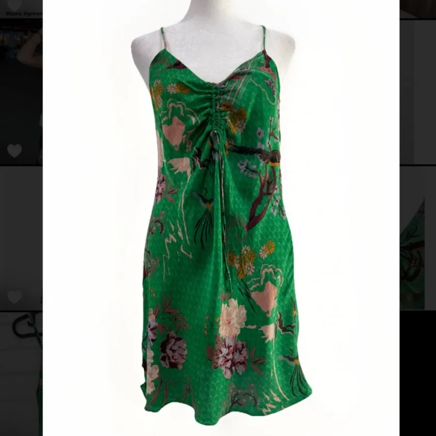 پیراهن کوتاه ساتن زارا