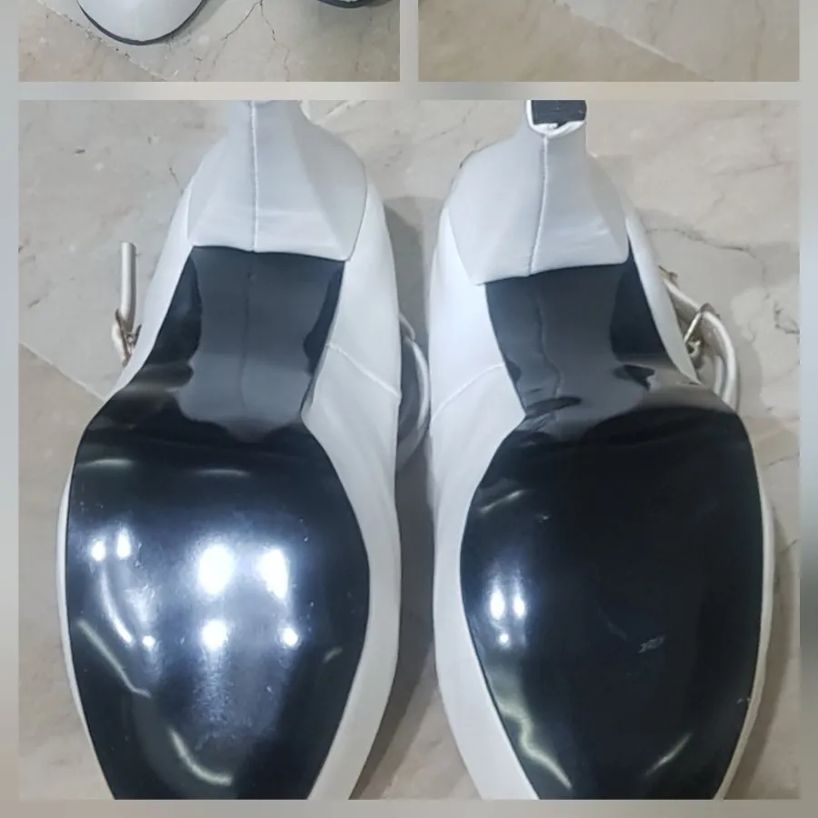 کفش سفیدرنگ