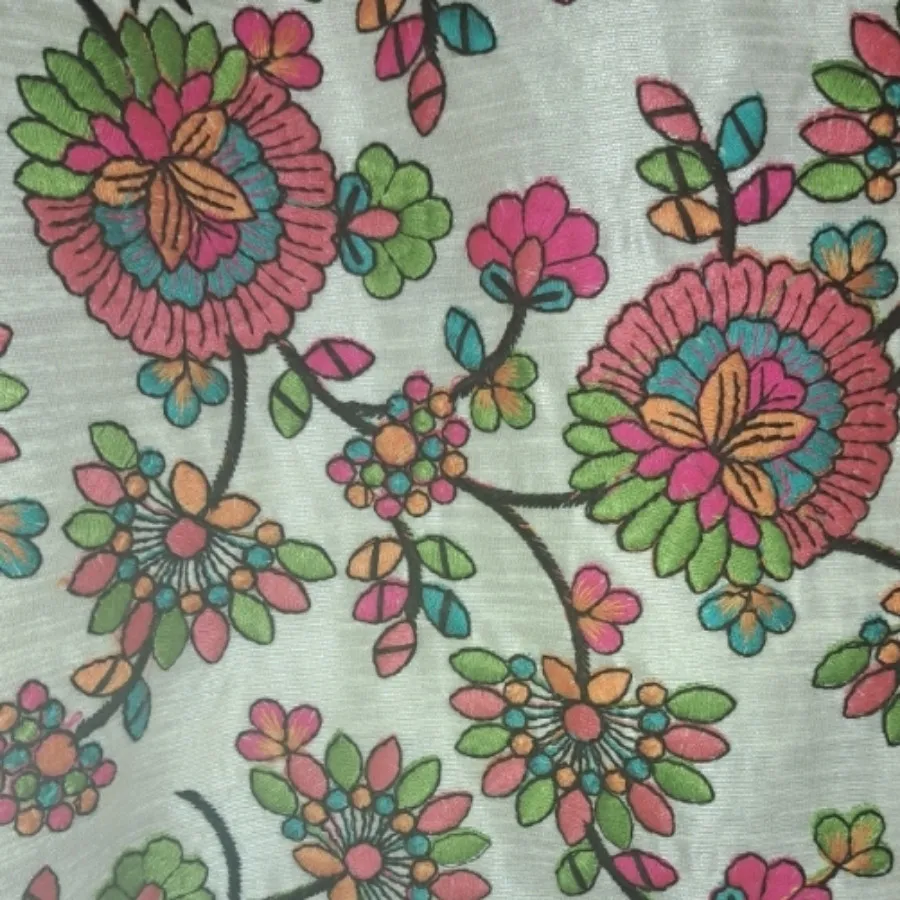 مانتو گلدوزی