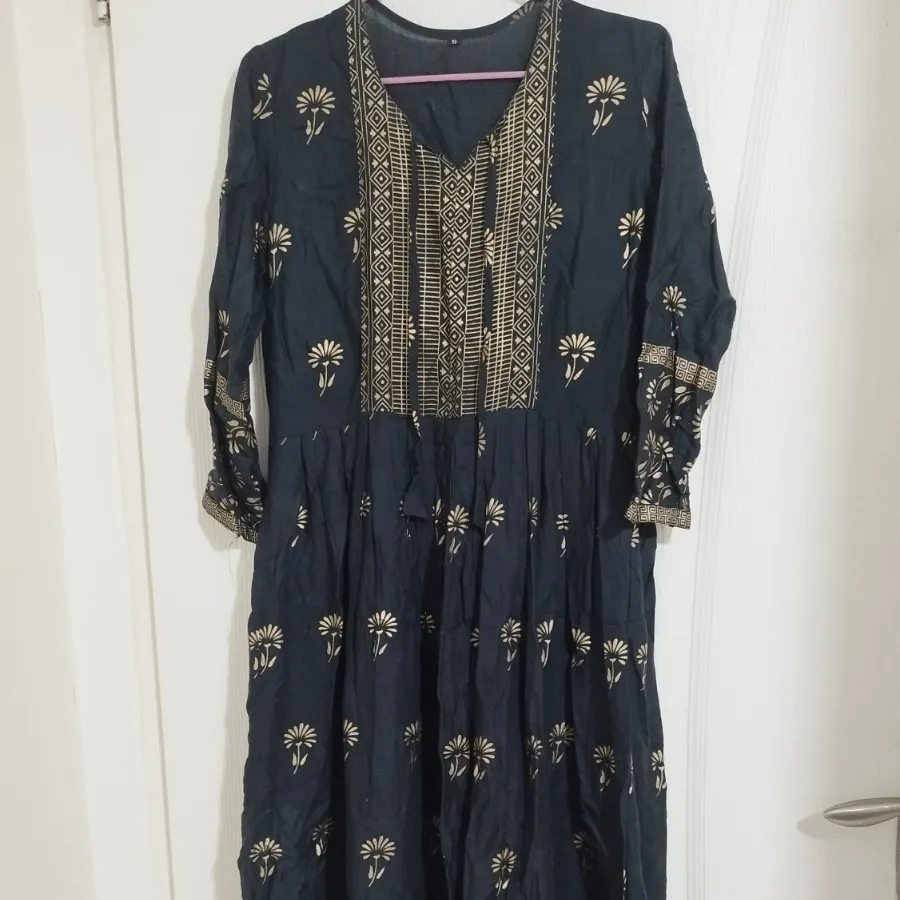 پیراهن هندی نخی