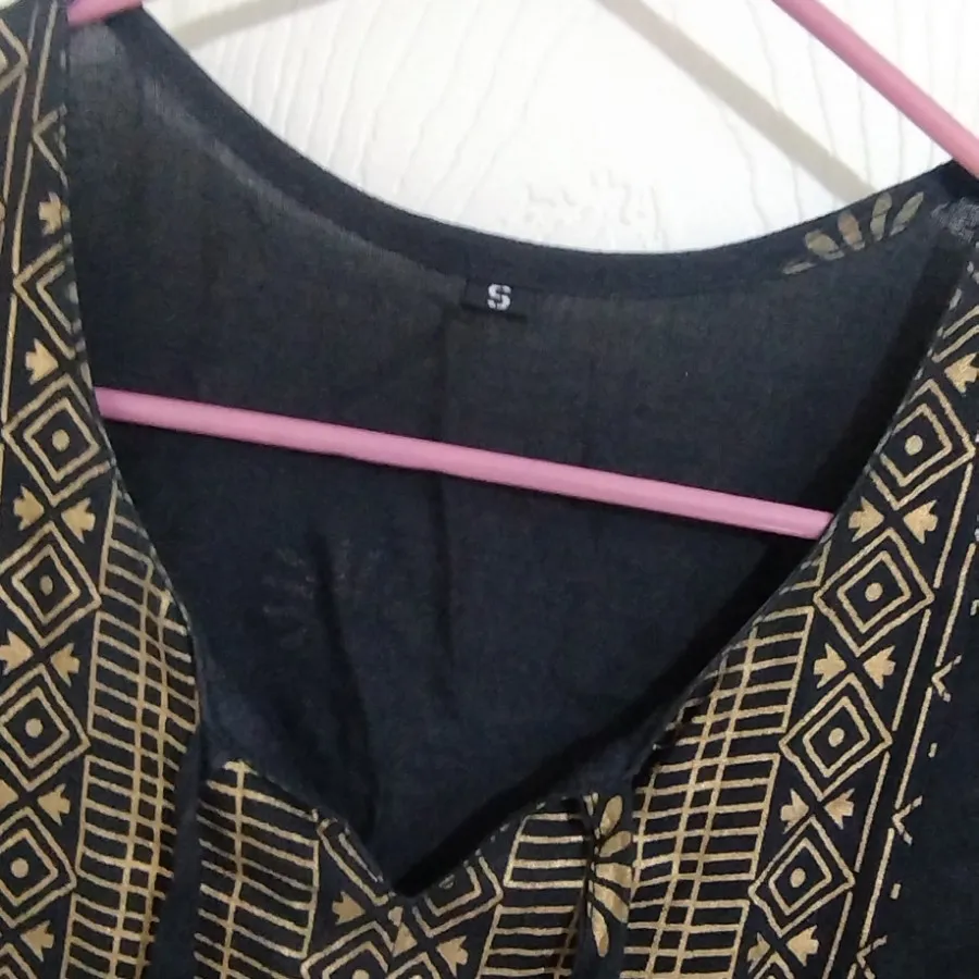 پیراهن هندی نخی