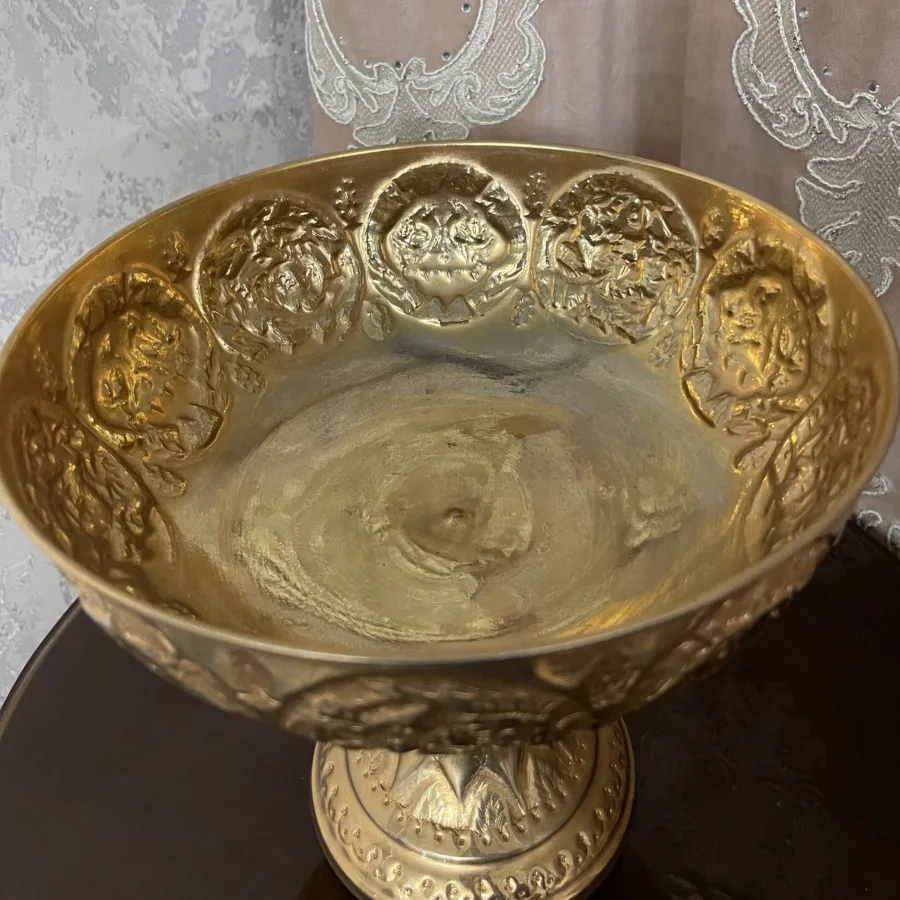 جام میوه خوری برنجی