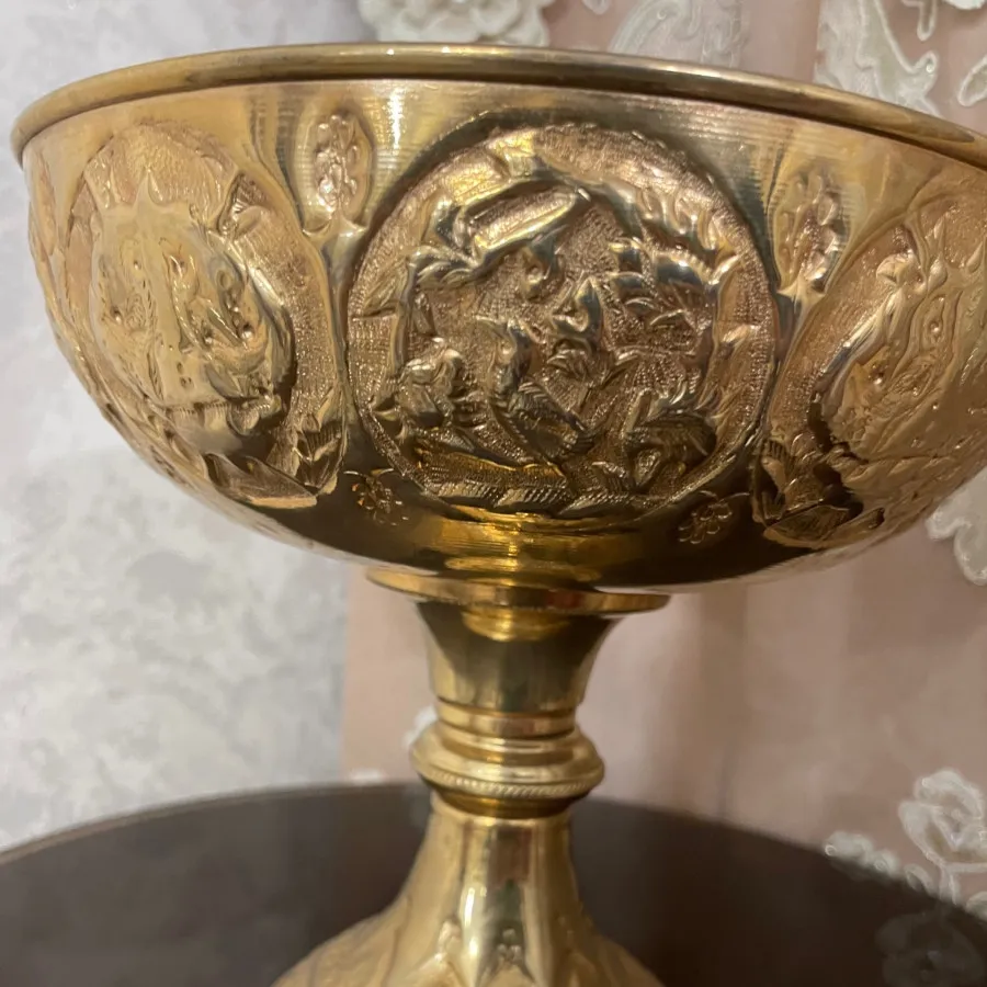 جام میوه خوری برنجی