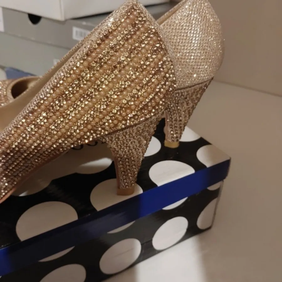 کفش مجلسی نگین دار