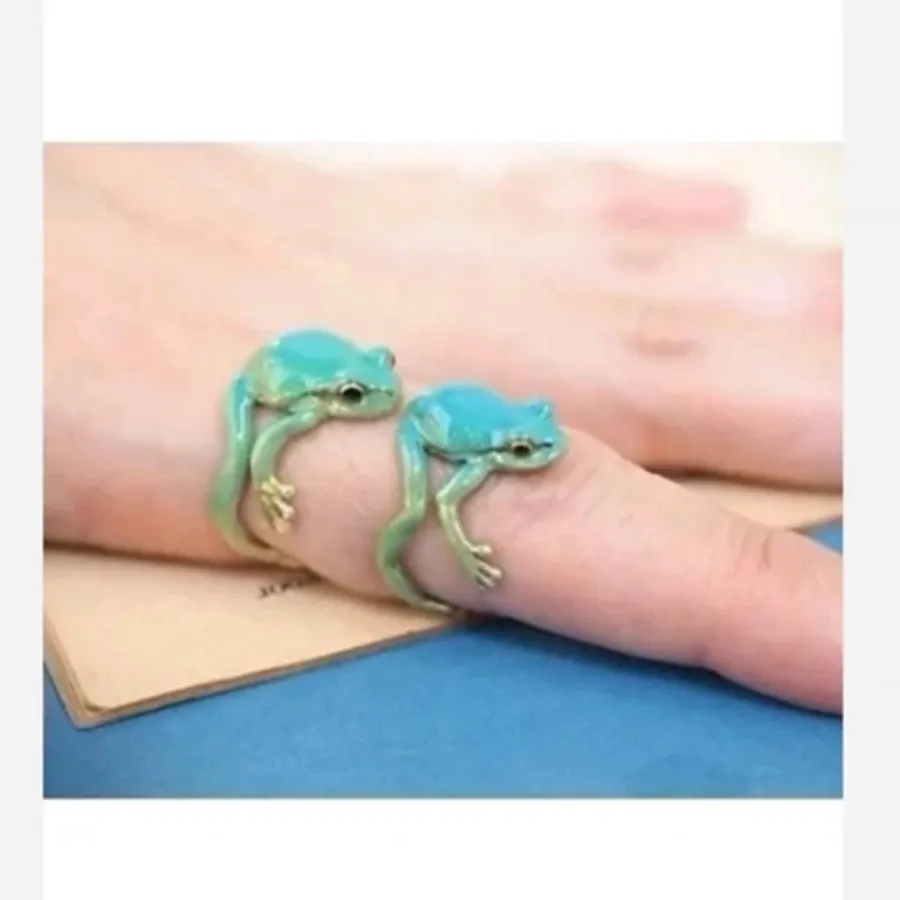 انگشتر جذاب قورباغه