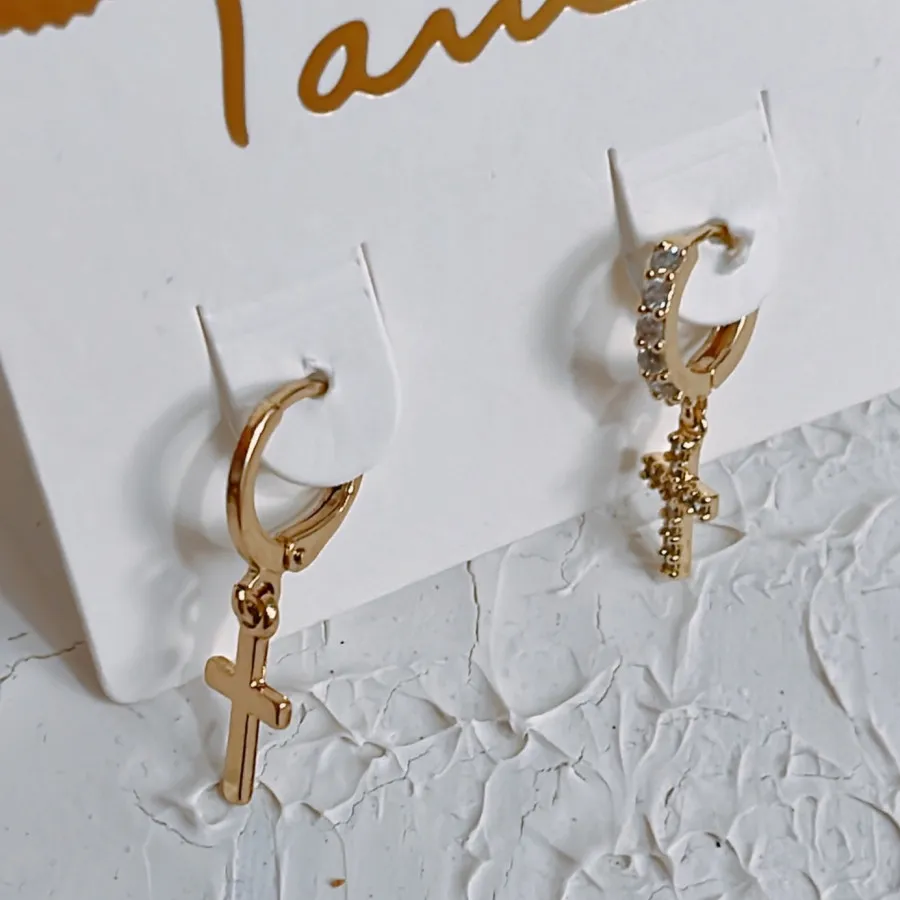 گوشواره آبکاری طلا