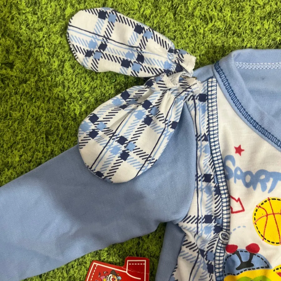 ست لباس نوزادی پسرانه