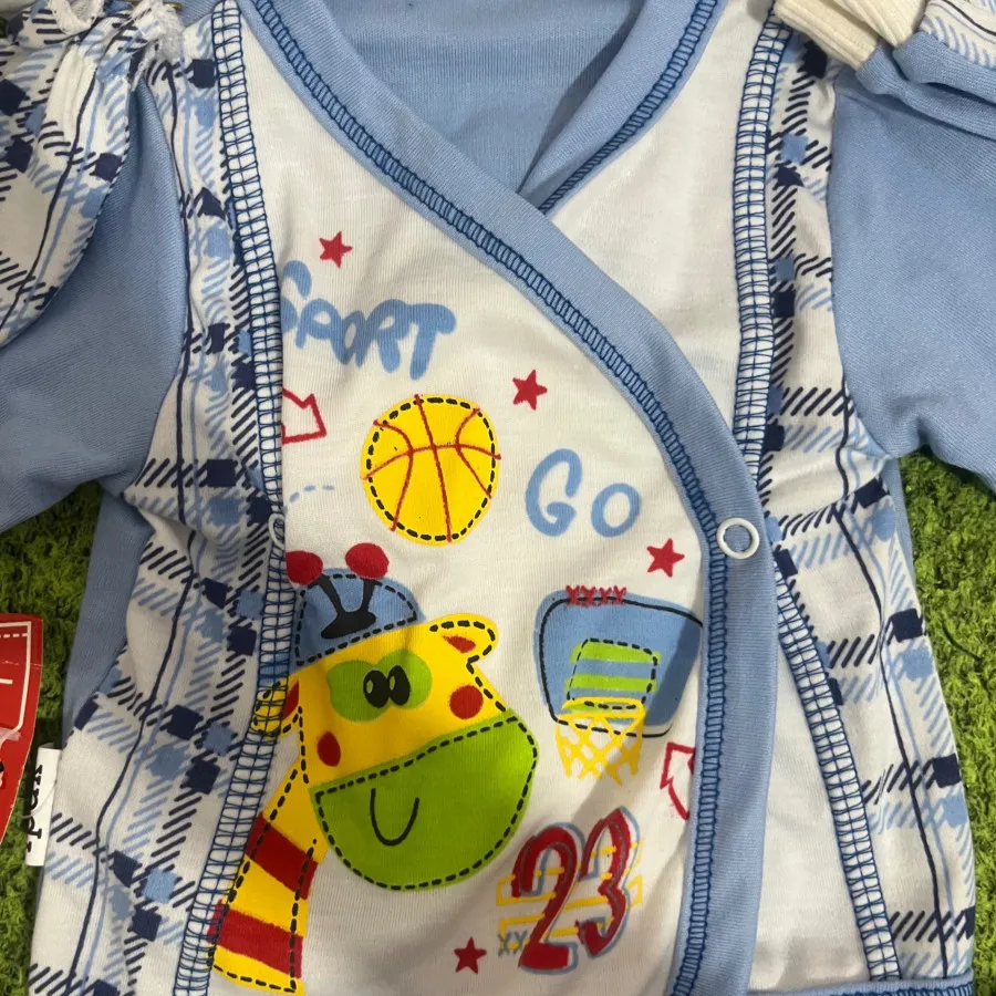 ست لباس نوزادی پسرانه