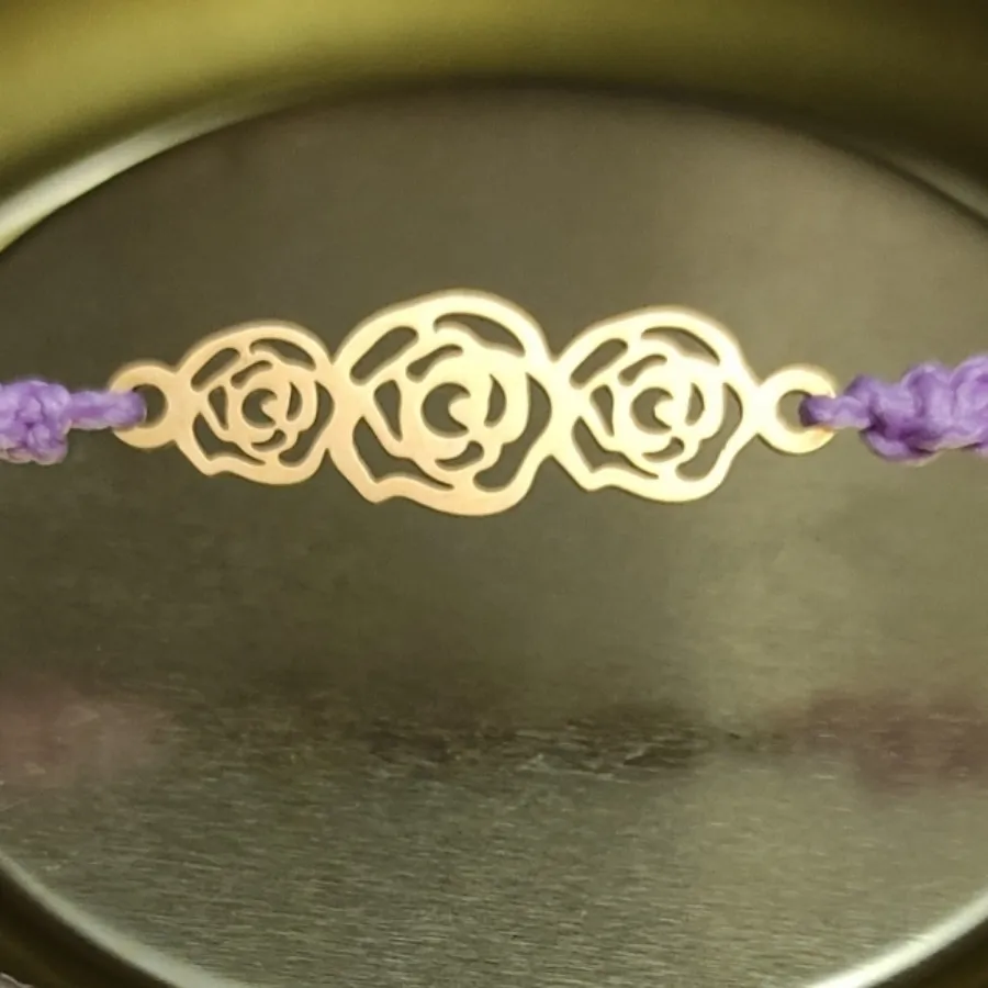 دستبند استیل کپی طلا