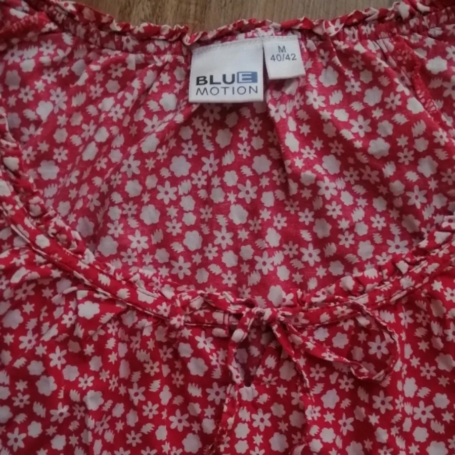 پیراهن نخی آستین کوتاه