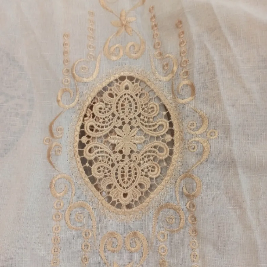 پرده کرپ حریر خارجی