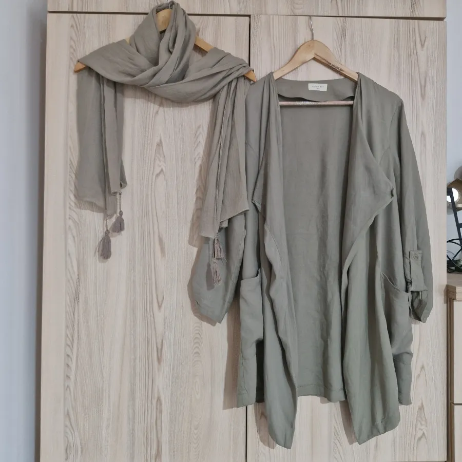 مانتو نخی سبز برند اروپای