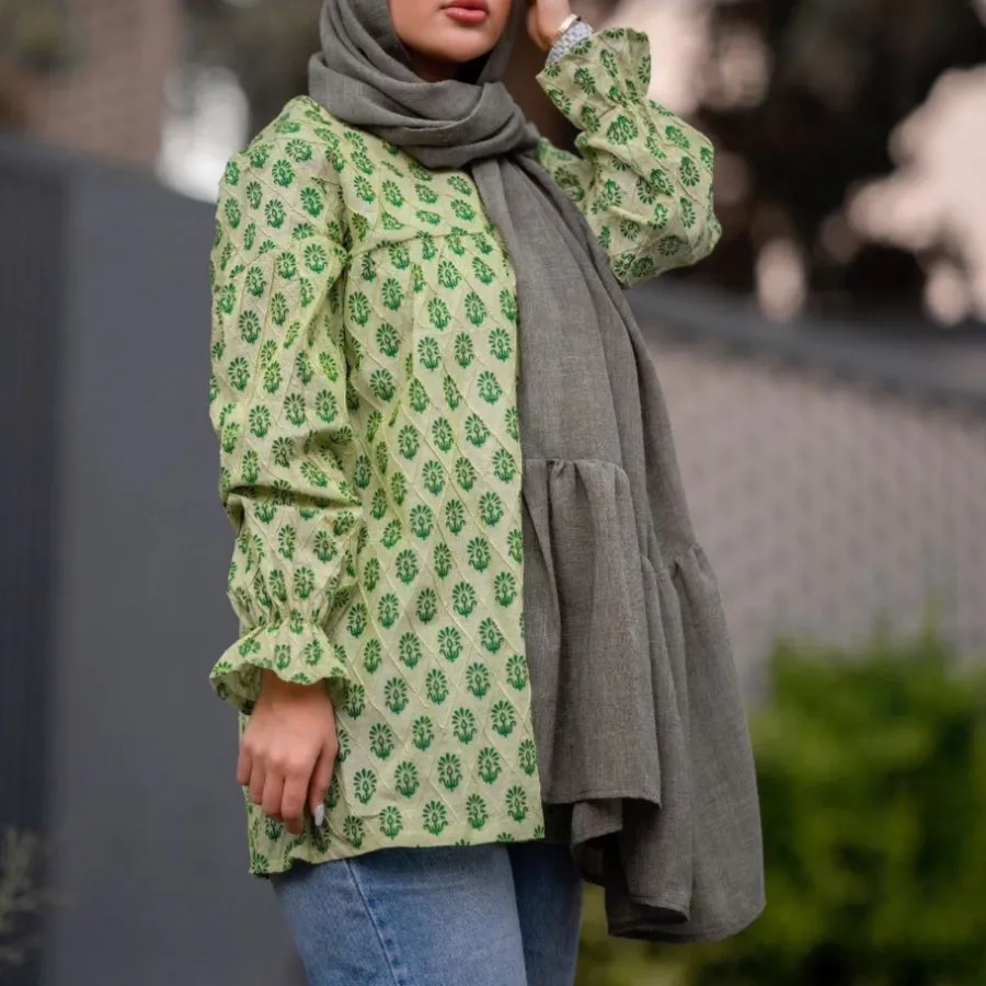 مانتو باتیک هندی