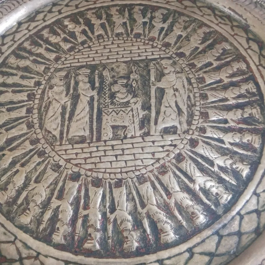 دیوارکوب مسی