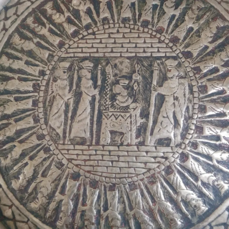 دیوارکوب مسی