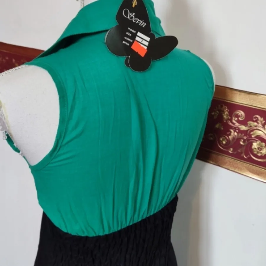 پیراهن یقه انگلیسی کوتاه