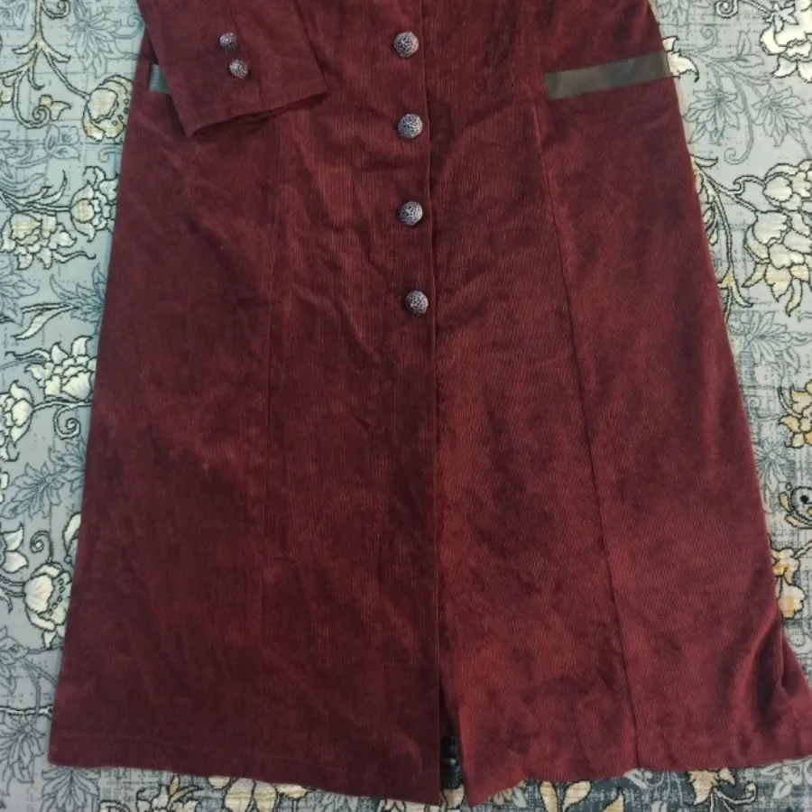 مانتو مخمل کبریتی