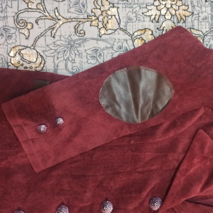 مانتو مخمل کبریتی