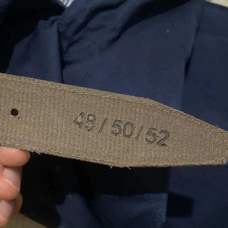 شلوار کتان مردانه سرمه ای