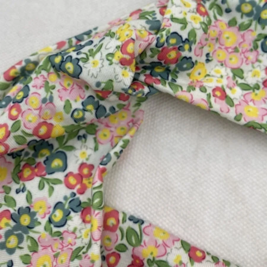 هدبند گل گلی گره ای