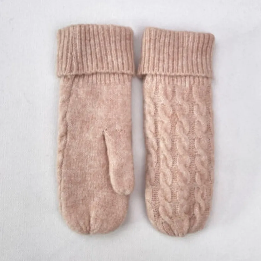 دستکش زنانه بافت برند