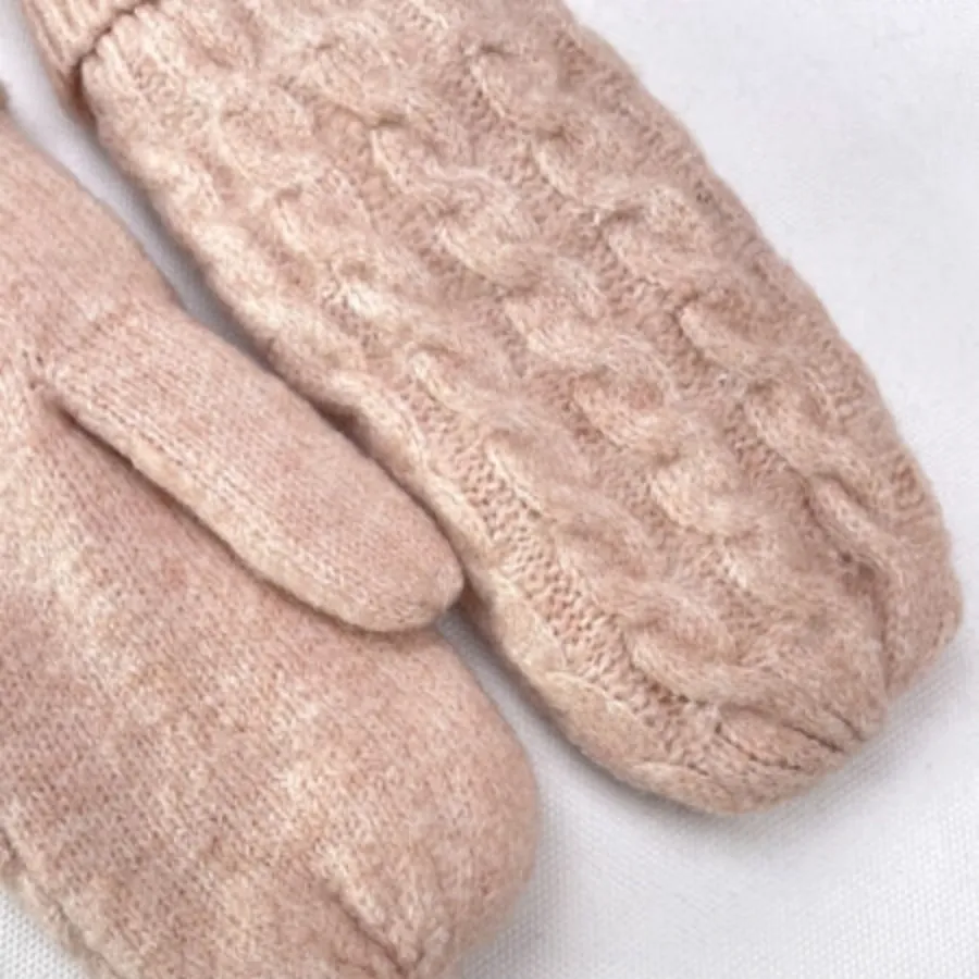 دستکش زنانه بافت برند