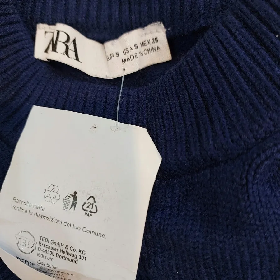 بافت برند zara