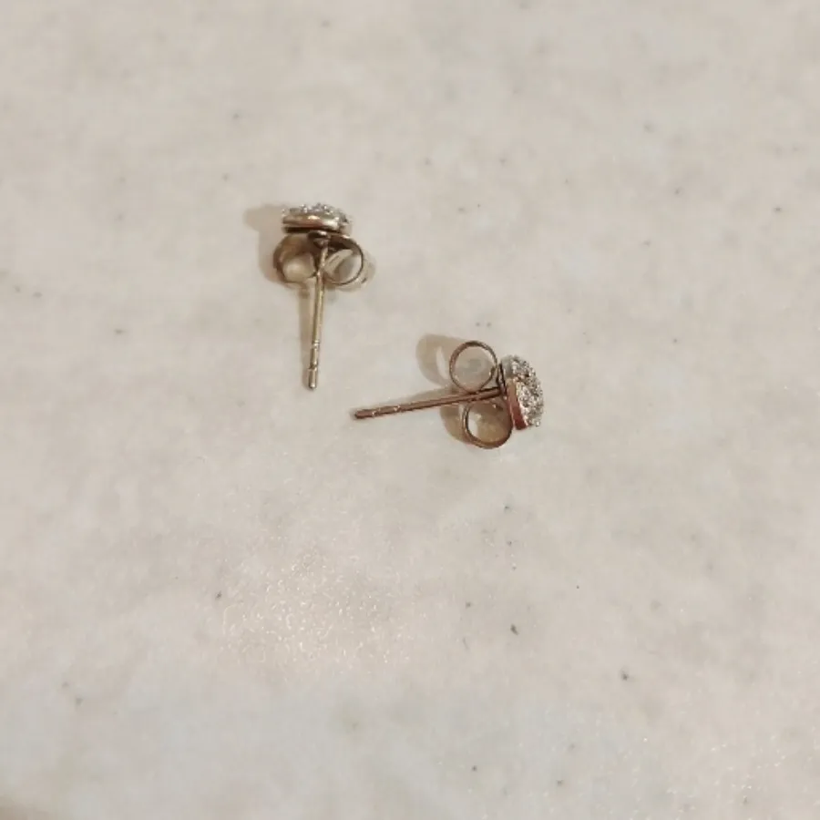 گوشواره میخی قلب