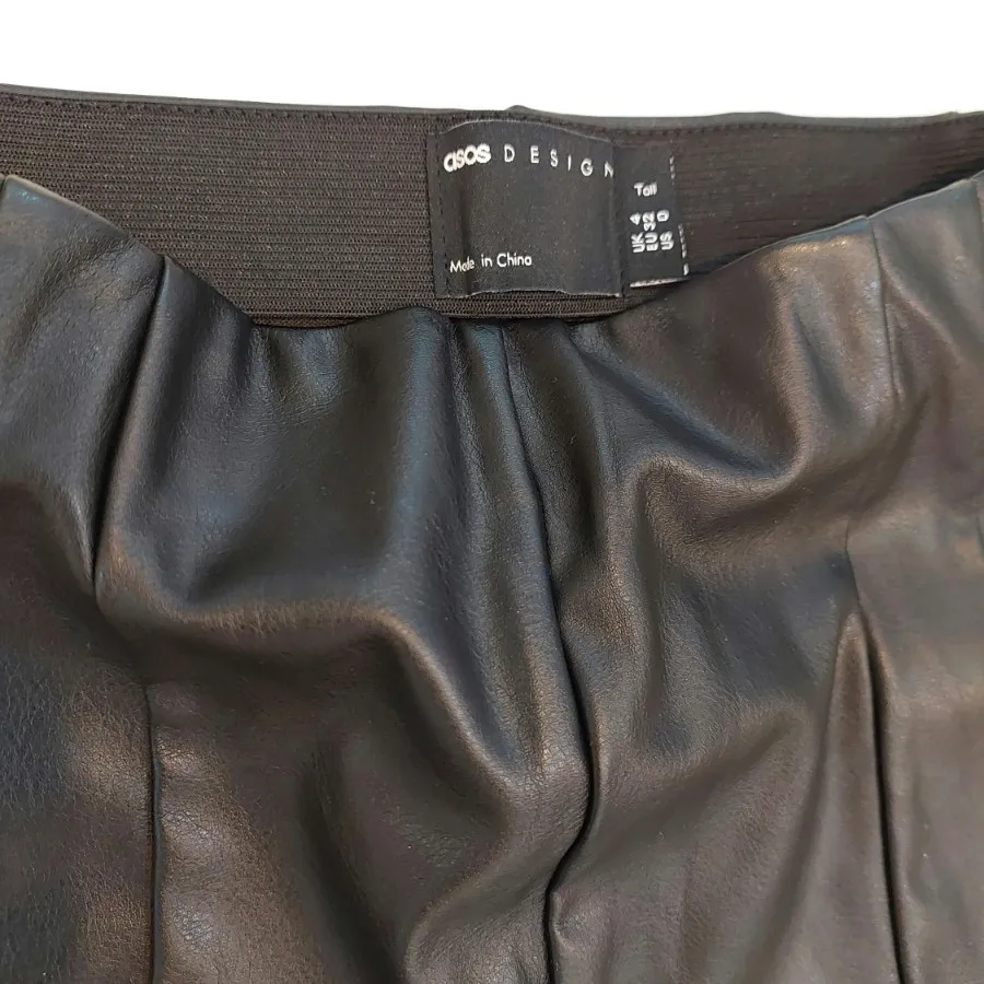 شلوار چرم برند asos